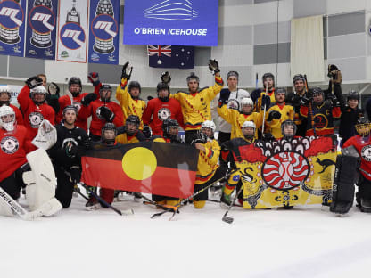 Global Series, Kings, Coyotes have Australia hockey players 'starstruck