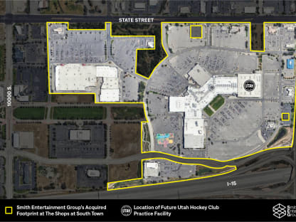 Smith Entertainment Group Officially Acquires The Shops at South Town |  Utah Hockey Club