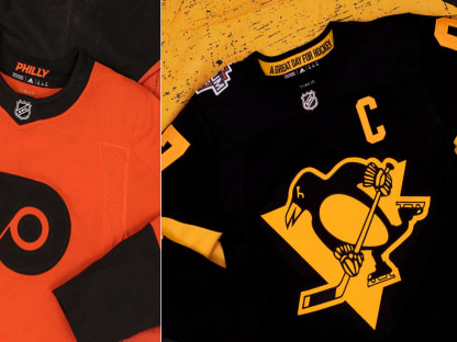 Stadium Series jerseys unveiled for Flyers Penguins NHL