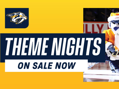 Nashville Predators Announce Single Game Ticket Promotions & Theme Nights  For 2022-23 Season - The Sports Credential