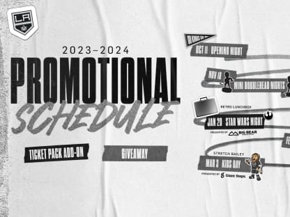 LA Kings Announce 2023-24 Promotional Schedule and Theme Nights