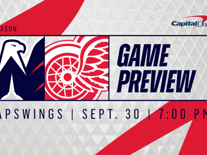 PREVIEW: Red Wings host Capitals Saturday for preseason rematch