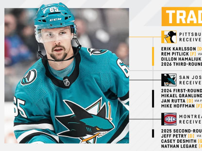 ERIK KARLSSON IS A PENGUIN 🐧 #nhl #hockey #hockeytiktoks