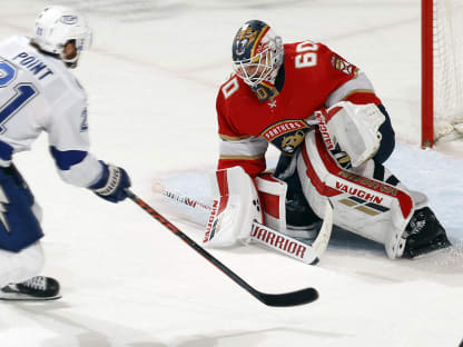 Lightning's Erik Cernak finds right side of the puck in Game 3 vs. Panthers