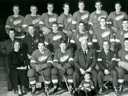 1951-52 Stanley Cup Champions: The greatest team in Red Wings' history -  Vintage Detroit Collection