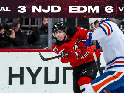 Four-Goal 3rd Period Lifts Oilers Over Devils | GAME STORY | New