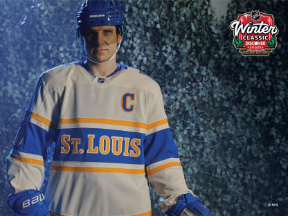 Fanatics and NHL Unveil Uniforms for Discover NHL Winter Classic at Wrigley Field St. Louis Blues