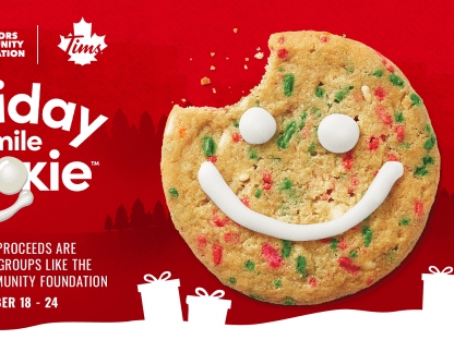 Senators Community Foundation chosen for Tim Horton's Holiday