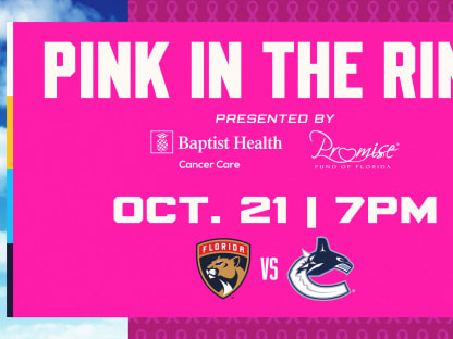 PINK JERSEY AUCTION HIGHLIGHTS BREAST CANCER AWARENESS NIGHT