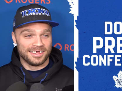 Max Domi | Pre Game | Toronto Maple Leafs