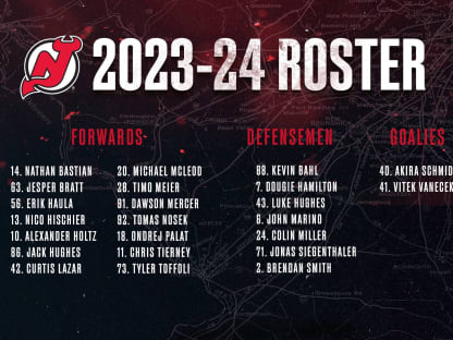 New jersey devils starting on sale lineup