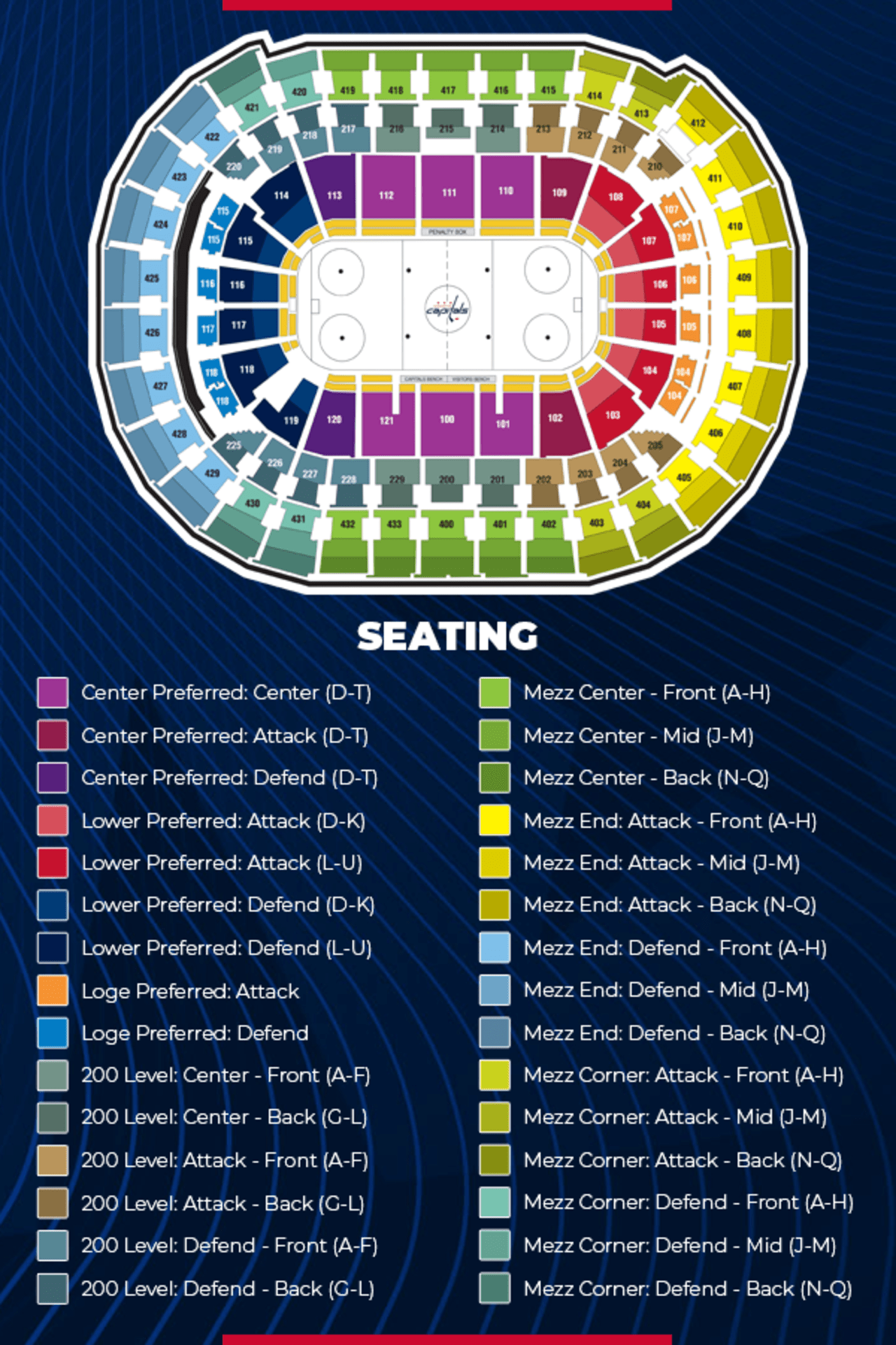 Rinkside Club 105, Row C, Arizona Coyotes at St. Louis Blues