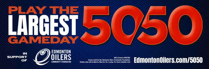 Play the largest game day 50/50!