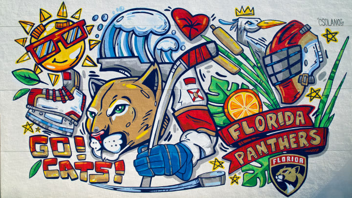 Florida Panthers mural