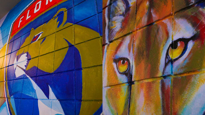 Carrie Bennett Panthers Mural