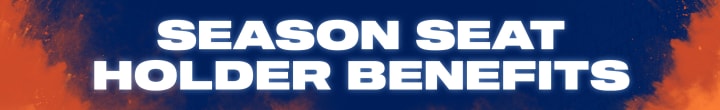 Season Seat Holder Benefits