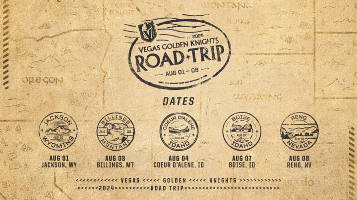 2024 Vegas Golden Knights Road Trip