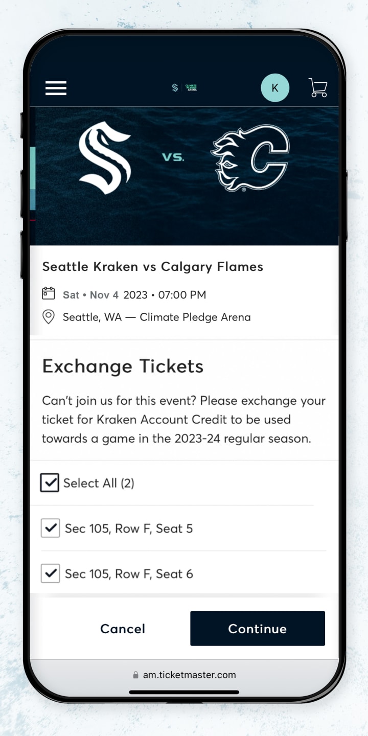 Seattle Kraken Tickets - 2023-2024 Kraken Games