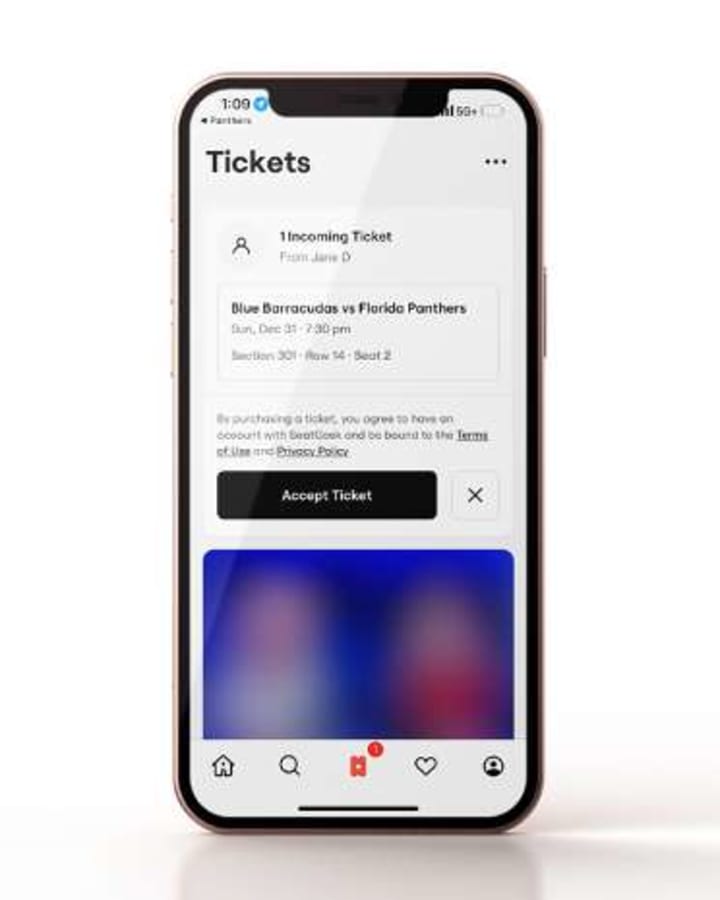 How to buy, sell and transfer Panthers tickets in the app, online 