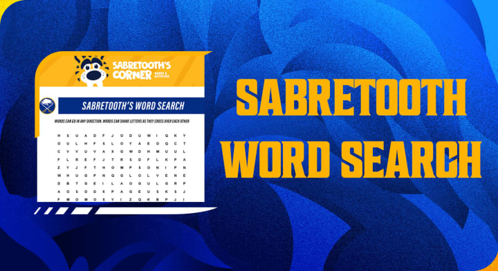 Sabretooth Word Search