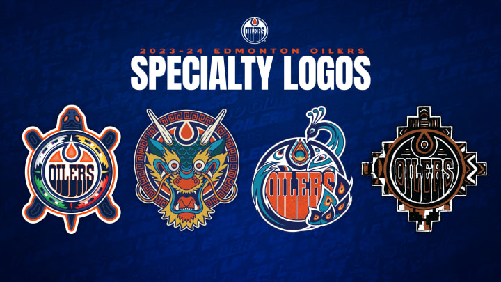 2023-24 Edmonton Oilers Specialty Logo