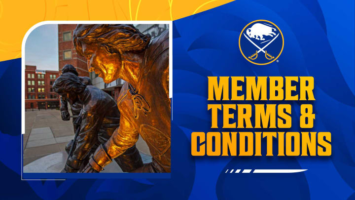 Member Terms and Conditions graphic with a photo of the french connection statue from the side
