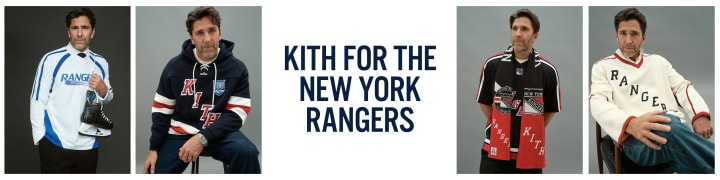 Kith for the New York Rangers