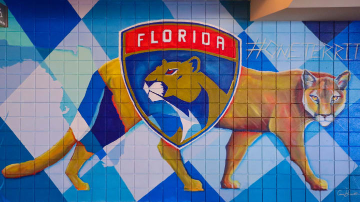 Carrie Bennett Panthers Mural