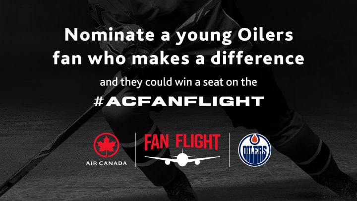 Nominate a young Oilers fan who makes a difference and they could win a seat on the #ACFANFLICHT