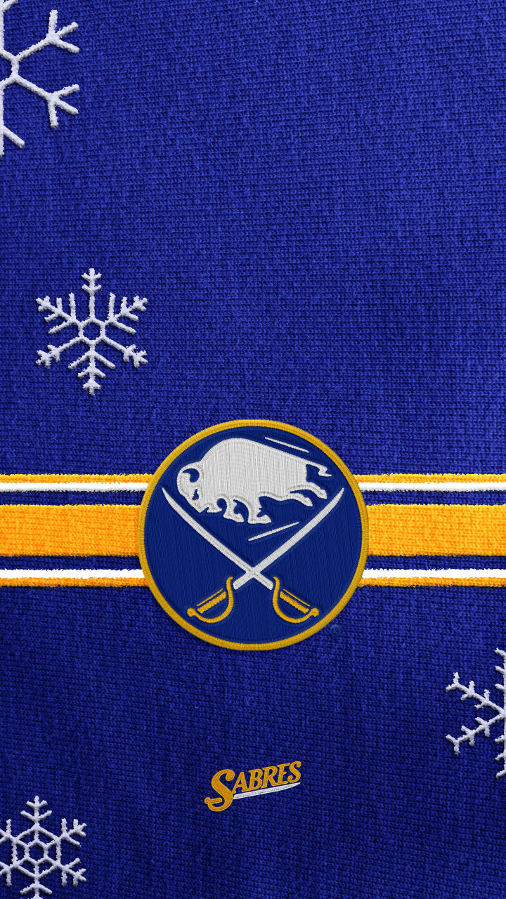 Buffalo Sabres wintery wallpaper