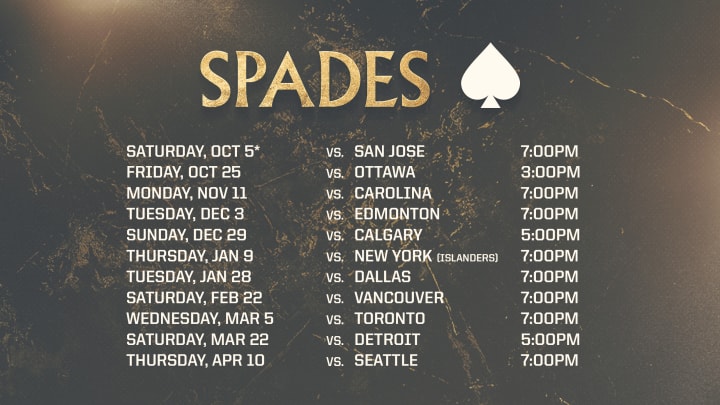 Partial season spades membership