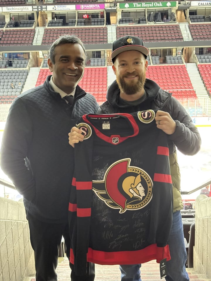 Ian and WiscoSens fan