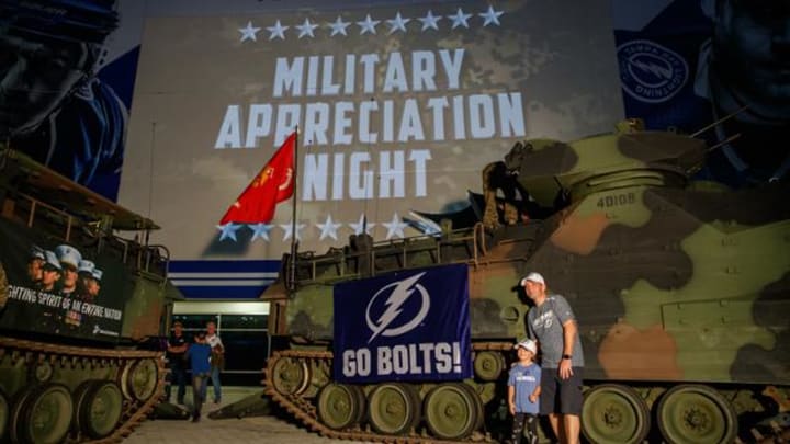 Lightning hold 'Military Appreciation Night' tonight