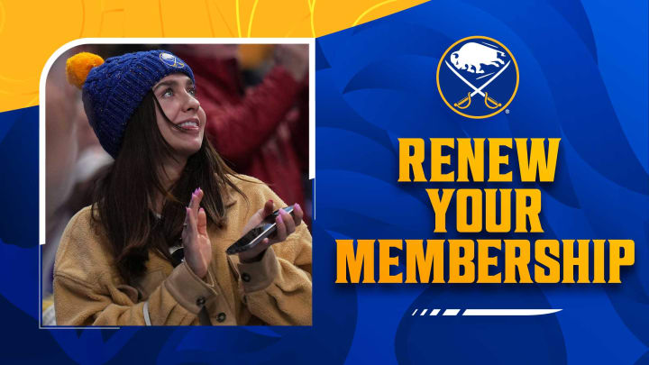 Renew your membership graphic with a photo of a fan celebrating
