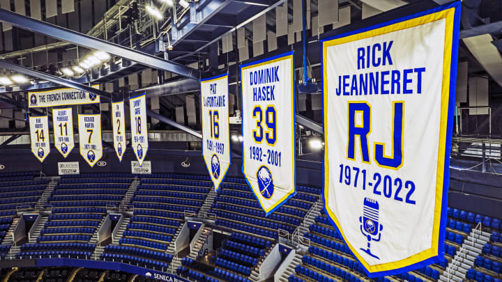 Buffalo Sabres Broadcaster Rick Jeanneret