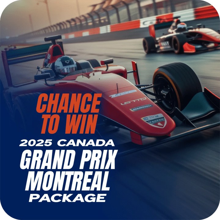 Chance to win 2025 Canada Grand Prix Montral package