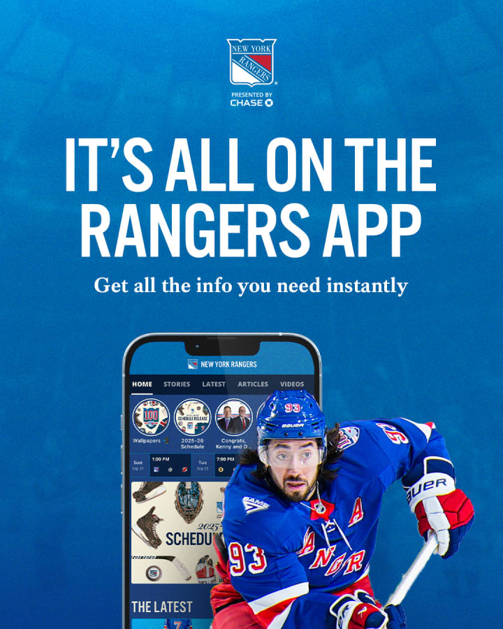 New York Rangers Official App