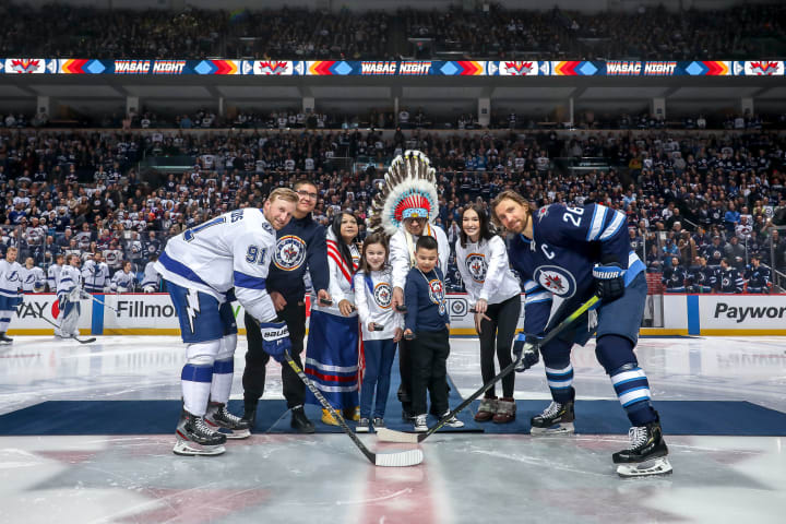 Second annual Jets WASAC Night and Moose Follow Your Dreams Day feature  special edition jerseys - True North Sports + Entertainment : True North  Sports + Entertainment
