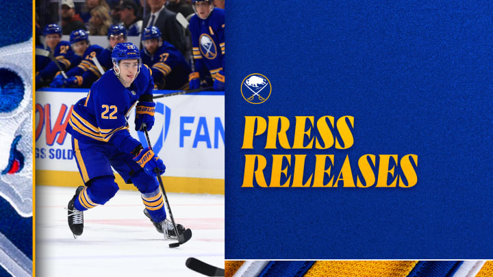 Sabres press releases - Jack Quinn pictured