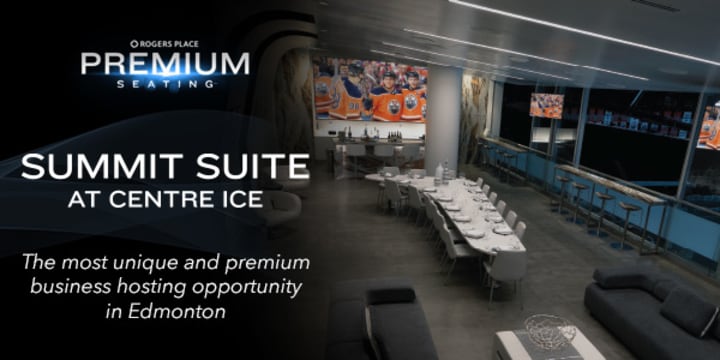 Summit Suite at Centre Ice - The most unique and premium business hosting opportunity in Edmonton