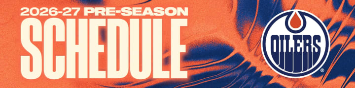 Edmonton Oilers 2026-27 Preseason Schedule