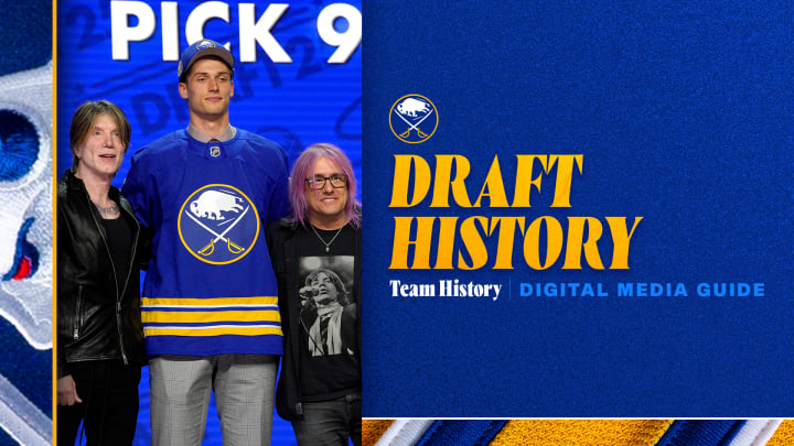 Buffalo Sabres Digital Media Guide - Draft History - Radim Mrtka and members of the Goo Goo Dolls pictured