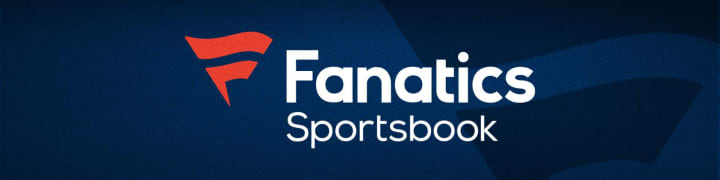 Blue header with Fanatics Sportsbook logo.