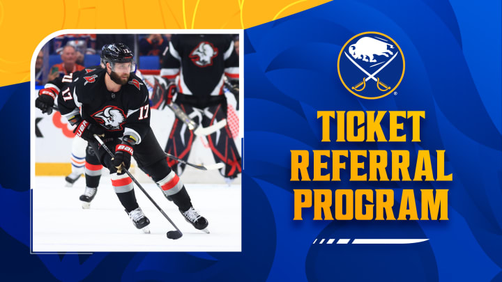 Ticket Referral Program, Jason Zucker pictured