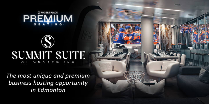 Summit Suite at Centre Ice - The most unique and premium business hosting opportunity in Edmonton