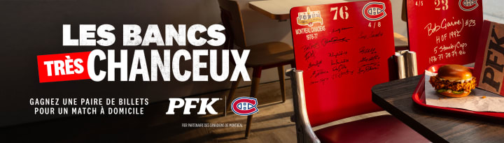 Concours les Bancs chanceux chez PFK
