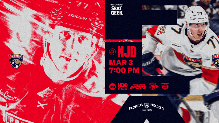 Gameday: FLA at NJD