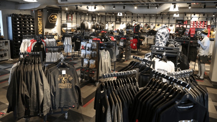 Exclusive: Golden Knights Open Third Team Store at Airport, Look