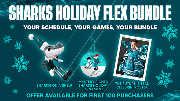 Sharks Holiday Flex Bundle