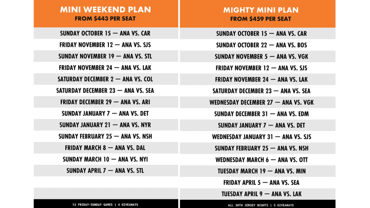 Tickets | Anaheim Ducks | Anaheim Ducks